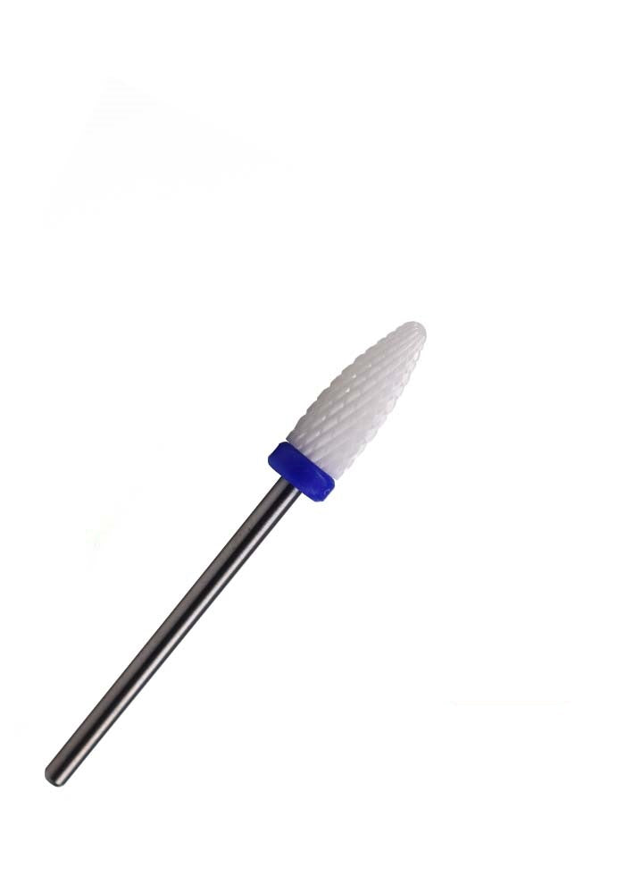 Flame Ceramic Nail Drill Bit. Blue image 0